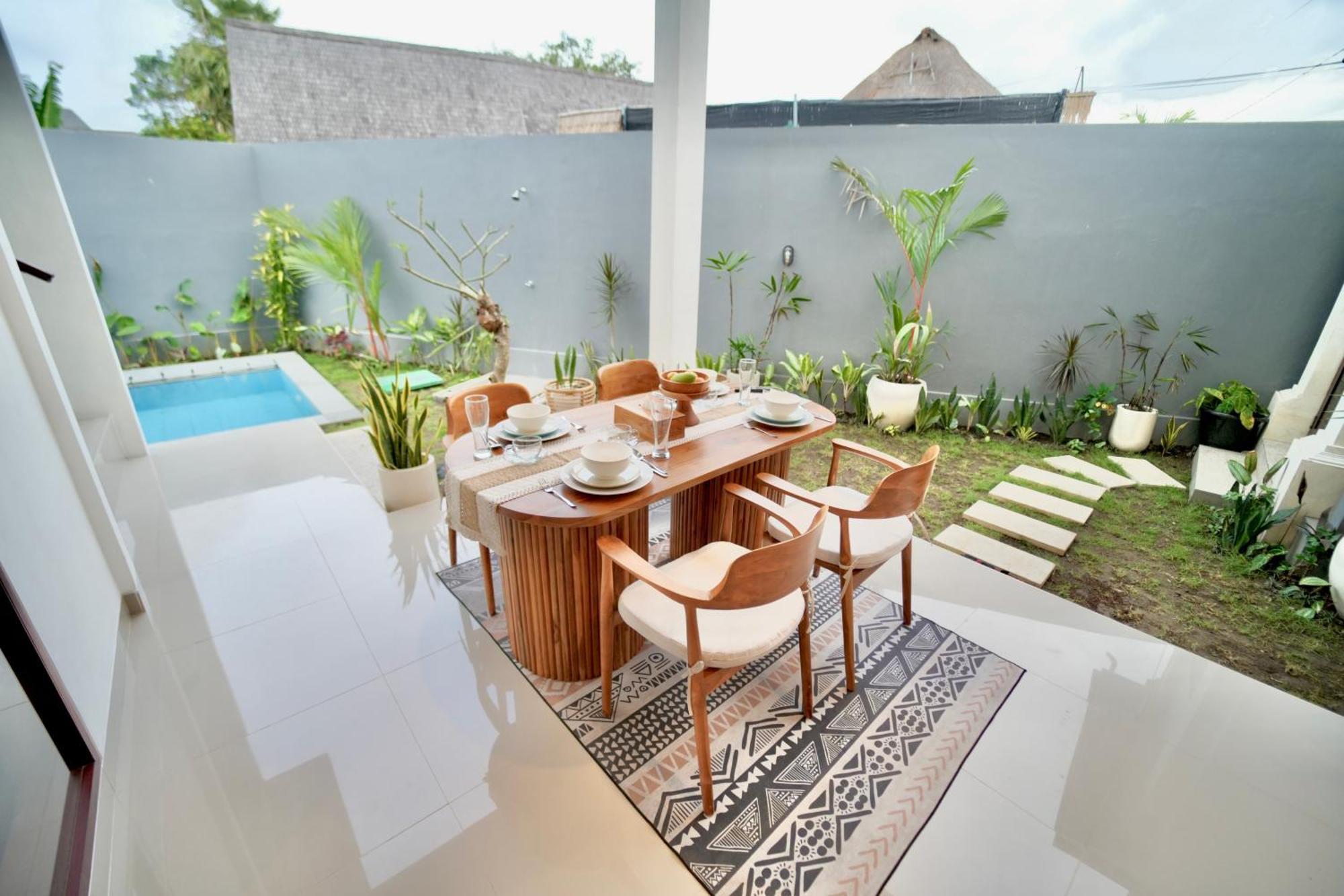 Villa In Seminyak Villa Mitra Dua Ricefield View Relax Kerobokan Exterior foto